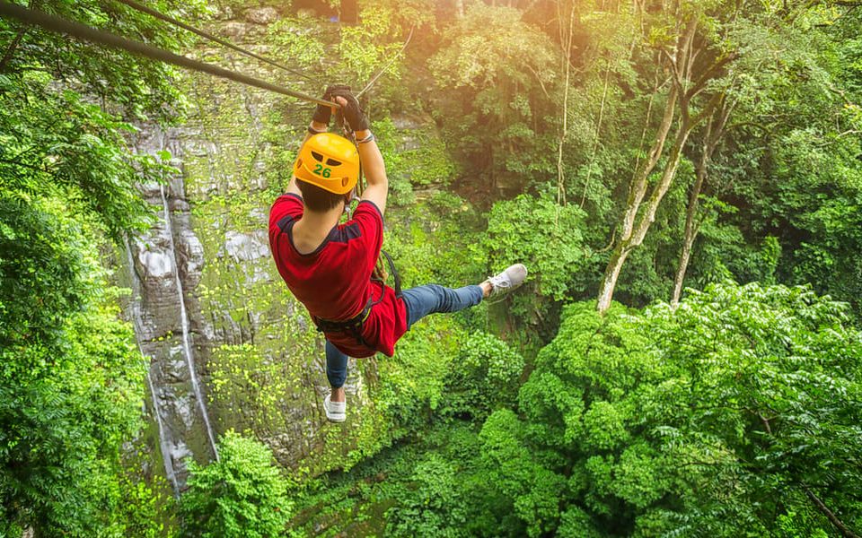 Fun activities of Zipline adventure in Dandeli